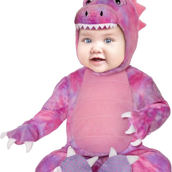 Spirit Pink Dino Infant Costume - Picture 1 of 4